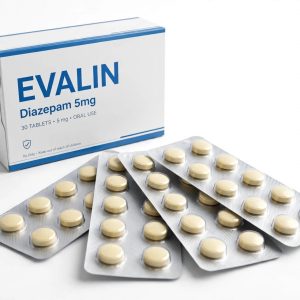 Evalin 5mg Diazepam Tablets